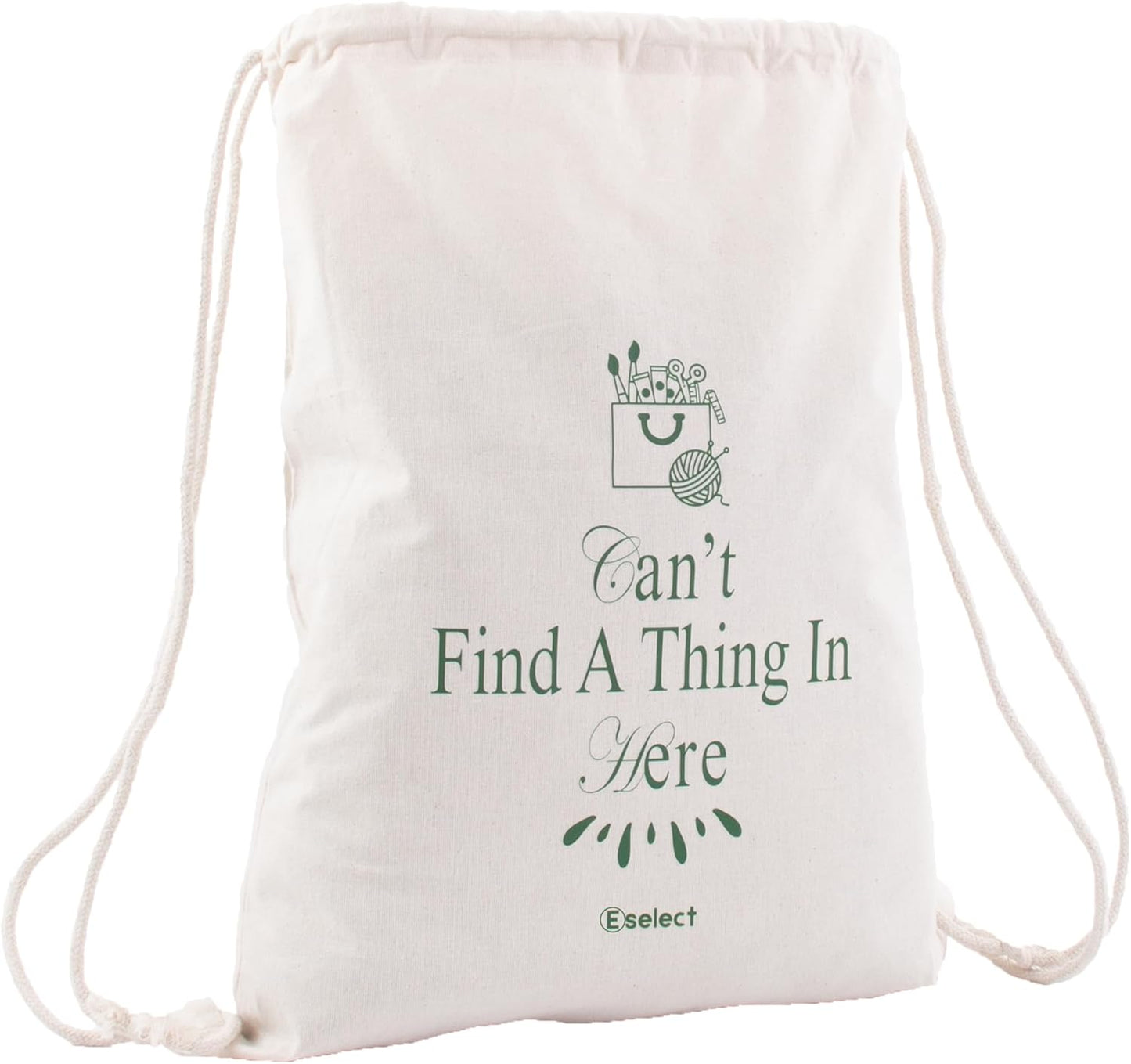 Eselect Cotton Knit Craft Backpack