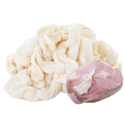 Eselect 48" Stockinette Ham and Meat Bags - Pack of 10 - Meat Netting, Bags for Smoking and Curing Poultry, Beef, Bacon Pork, Lamb, Deer and More