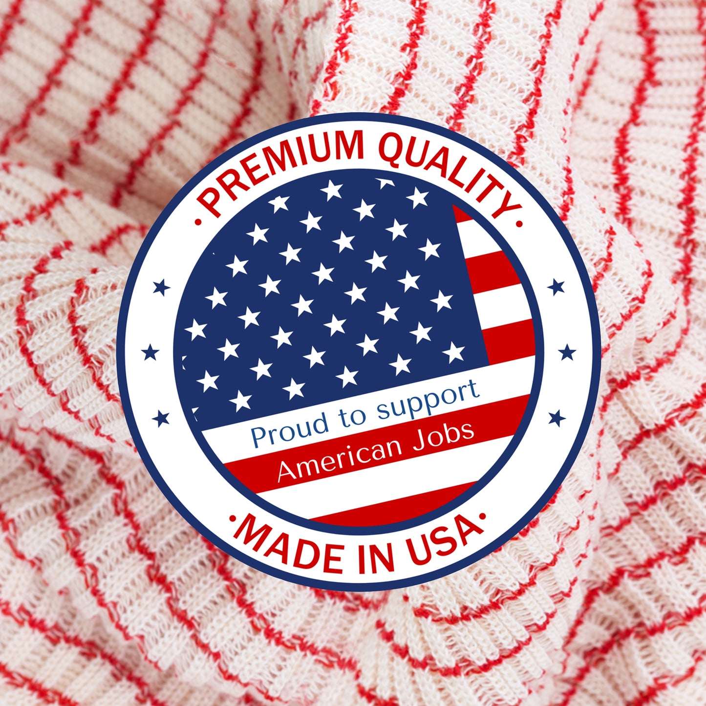 Eselect World's Best Kitchen Dish Cloths - Set of 6 Red Dishcloths for Washing Dishes - Absorbent Poly Cotton Waffle Weave Dish Rags, Made in USA